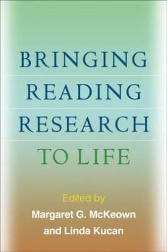 Cover image for Bringing Reading Research to Life