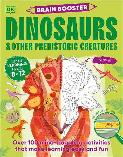 Cover image for Brain Booster Dinosaurs and Other Prehistoric Creatures