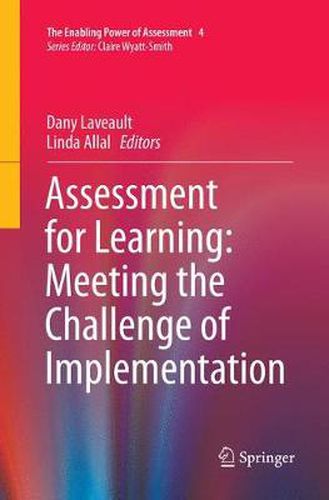 Cover image for Assessment for Learning: Meeting the Challenge of Implementation