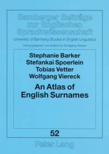 Cover image for An Atlas of English Surnames