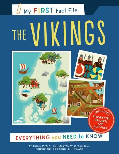 Cover image for My First Fact File the Vikings: Everything You Need to Know