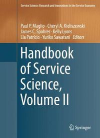 Cover image for Handbook of Service Science, Volume II