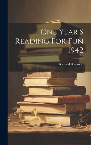 Cover image for One Year S Reading For Fun 1942