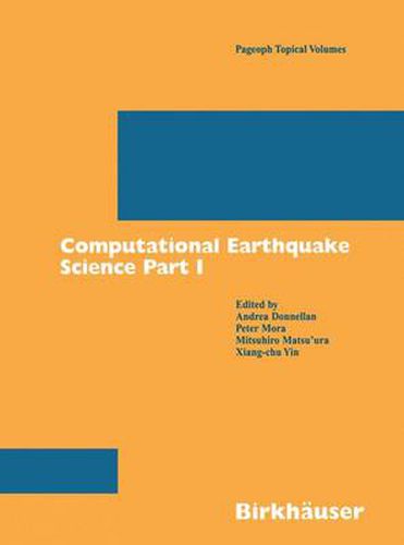 Cover image for Computational Earthquake Science Part I