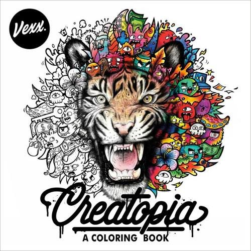 Cover image for Creatopia: A Coloring Book