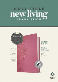 Cover image for NLT Large Print Thinline Reference Bible, Filament, Peony