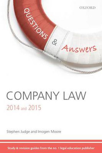 Cover image for Questions and Answers Company Law 2014 and 2015