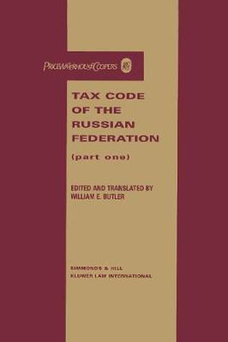 Cover image for Tax Code of the Russian Federation