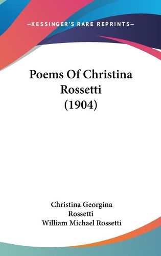 Cover image for Poems of Christina Rossetti (1904)