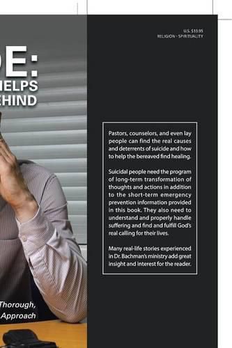 Cover image for Suicide: Prevention and Helps for Those Left Behind: Finally a Thorough, Practical, Biblical Approach