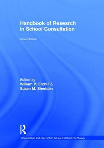 Handbook of Research in School Consultation