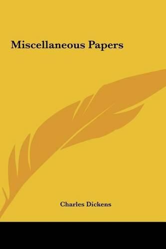 Cover image for Miscellaneous Papers