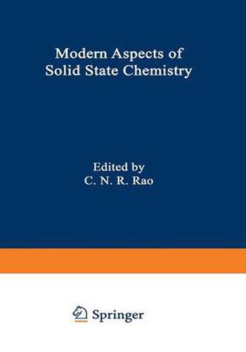 Cover image for Modern Aspects of Solid State Chemistry