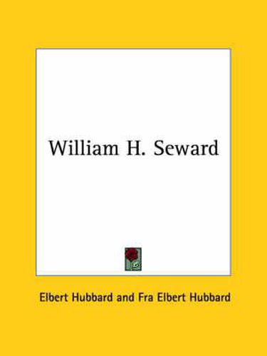 Cover image for William H. Seward