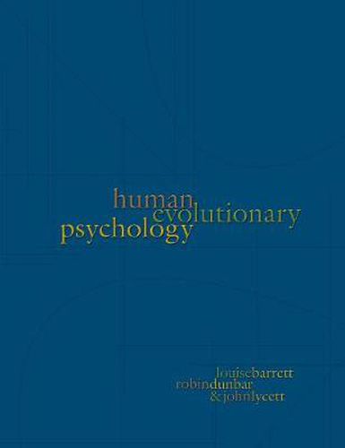 Cover image for Human Evolutionary Psychology