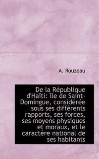 Cover image for de La Republique D'Haiti