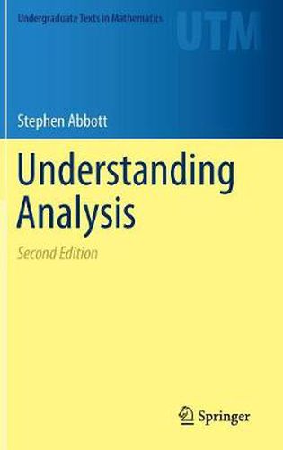 Cover image for Understanding Analysis