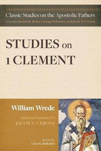 Cover image for Studies on First Clement