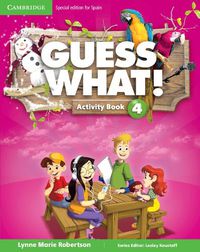 Cover image for Guess What! Level 4 Activity Book with Home Booklet and Online Interactive Activities Spanish Edition