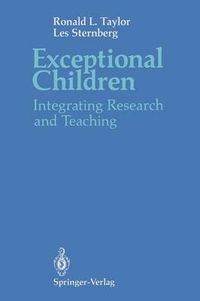 Cover image for Exceptional Children: Integrating Research and Teaching