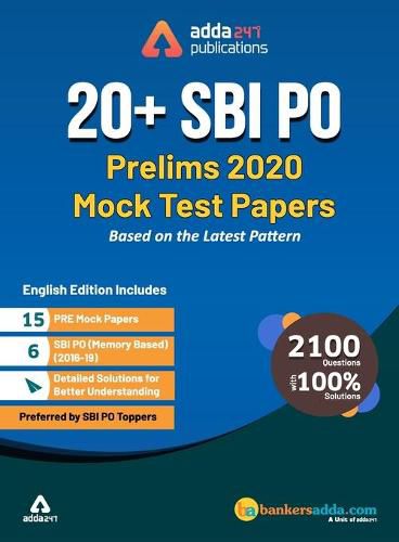 Cover image for Sbi Po 2020 Prelims Mock Papers