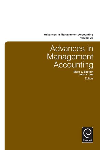 Cover image for Advances in Management Accounting