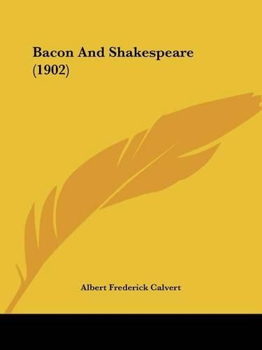 Bacon and Shakespeare (1902)