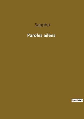Cover image for Paroles ailees