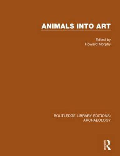 Cover image for Animals into Art