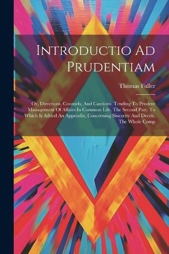 Cover image for Introductio Ad Prudentiam