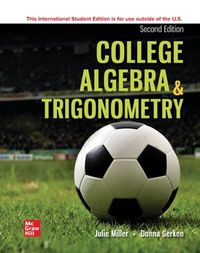 Cover image for ISE College Algebra & Trigonometry