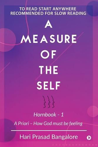 Cover image for A measure of the Self: A Priori - How God must be feeling