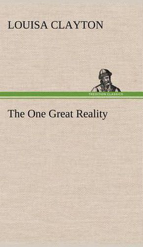 Cover image for The One Great Reality