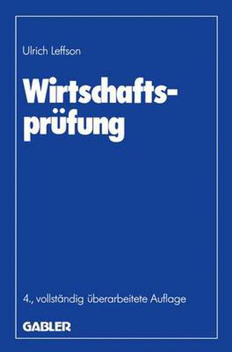 Cover image for Wirtschaftsprufung