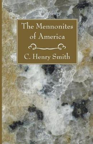 Cover image for The Mennonites of America