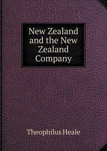 Cover image for New Zealand and the New Zealand Company