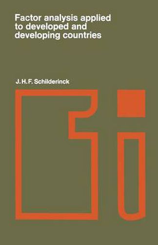 Cover image for Factor analysis applied to developed and developing countries