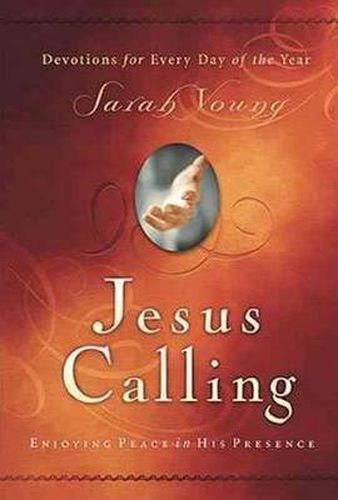 Cover image for Jesus Calling, Padded Hardcover, with Scripture References: Enjoying Peace in His Presence (a 365-Day Devotional)