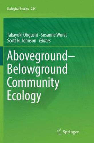 Cover image for Aboveground-Belowground Community Ecology