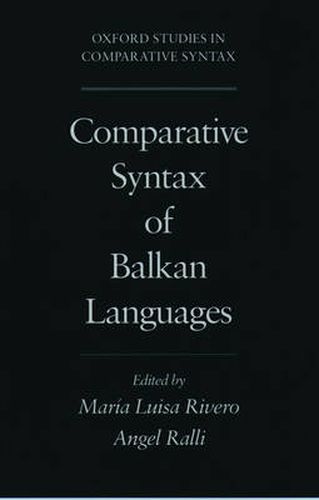 Cover image for Comparative Syntax of Balkan Languages