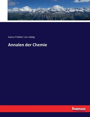 Cover image for Annalen der Chemie