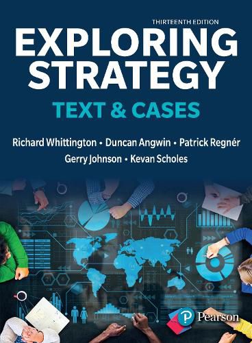 Cover image for Exploring Strategy, Text & Cases