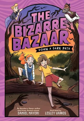 Cover image for The Bizarre Bazaar: Down a Dark Path (a Graphic Novel)