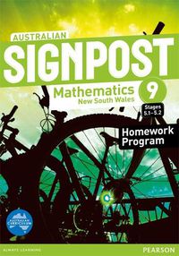 Cover image for Australian Signpost Mathematics New South Wales  9  Homework Program