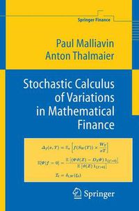 Cover image for Stochastic Calculus of Variations in Mathematical Finance