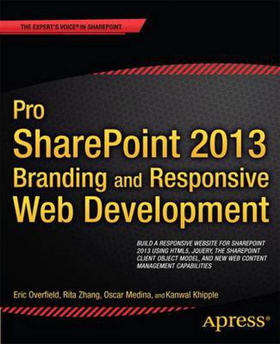 Cover image for Pro SharePoint 2013 Branding and Responsive Web Development