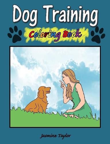 Cover image for Dog Training Coloring Book