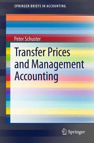 Cover image for Transfer Prices and Management Accounting