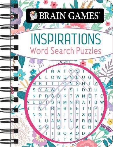 Cover image for Brain Games - To Go - Inspirations Word Search Puzzles