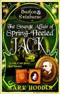 Cover image for Burton and Swinburne in the Strange Affair of Spring Heeled Jack